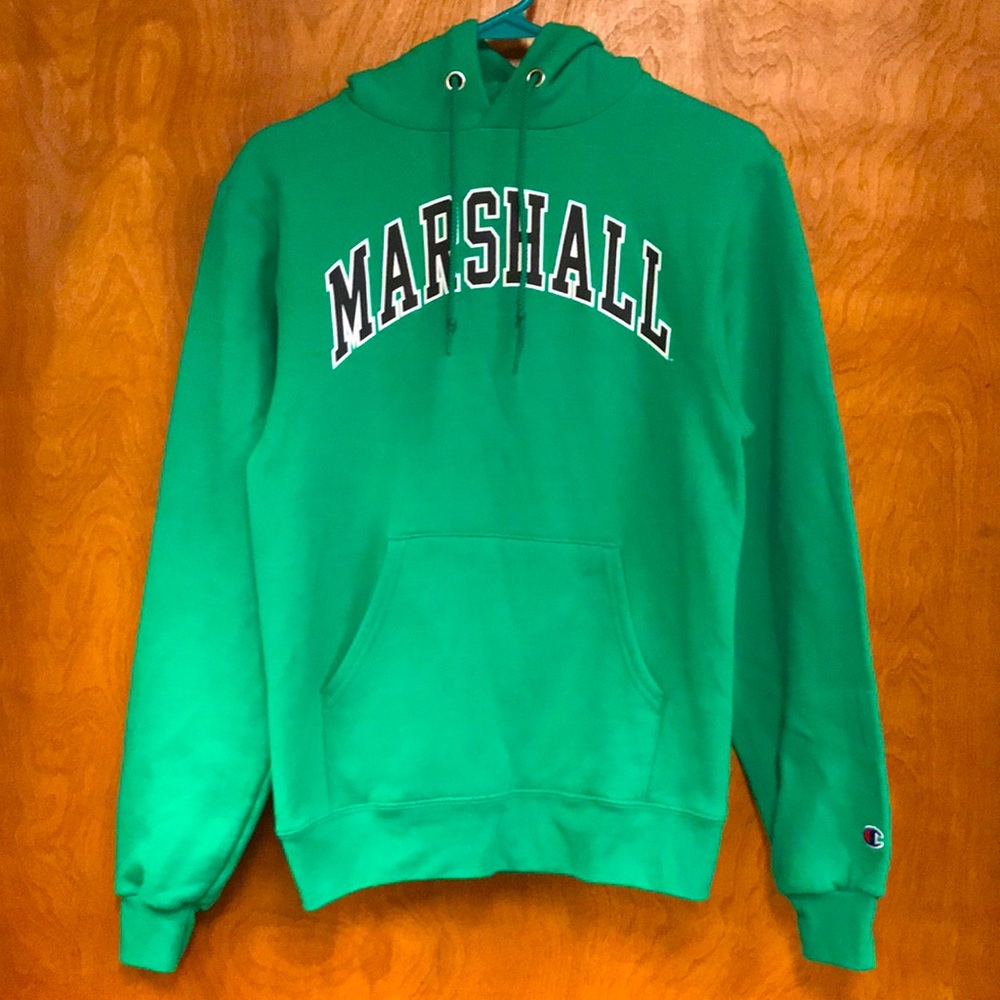 Champion Marshall University Athletic Pullover Hoodie, Size XS / Thundering Herd